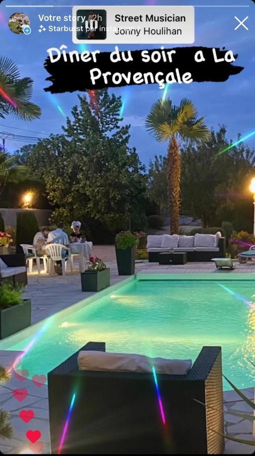 Domaine De La Provencale Bed & Breakfast Saint-Didier-de-la-Tour Екстериор снимка